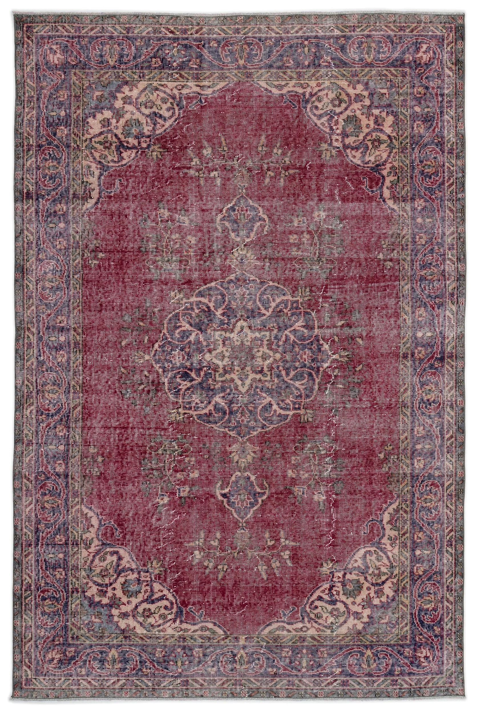 Heritage Over Dyed Vintage Rug 5'10'' x 8'10'' ft 178 x 270 cm