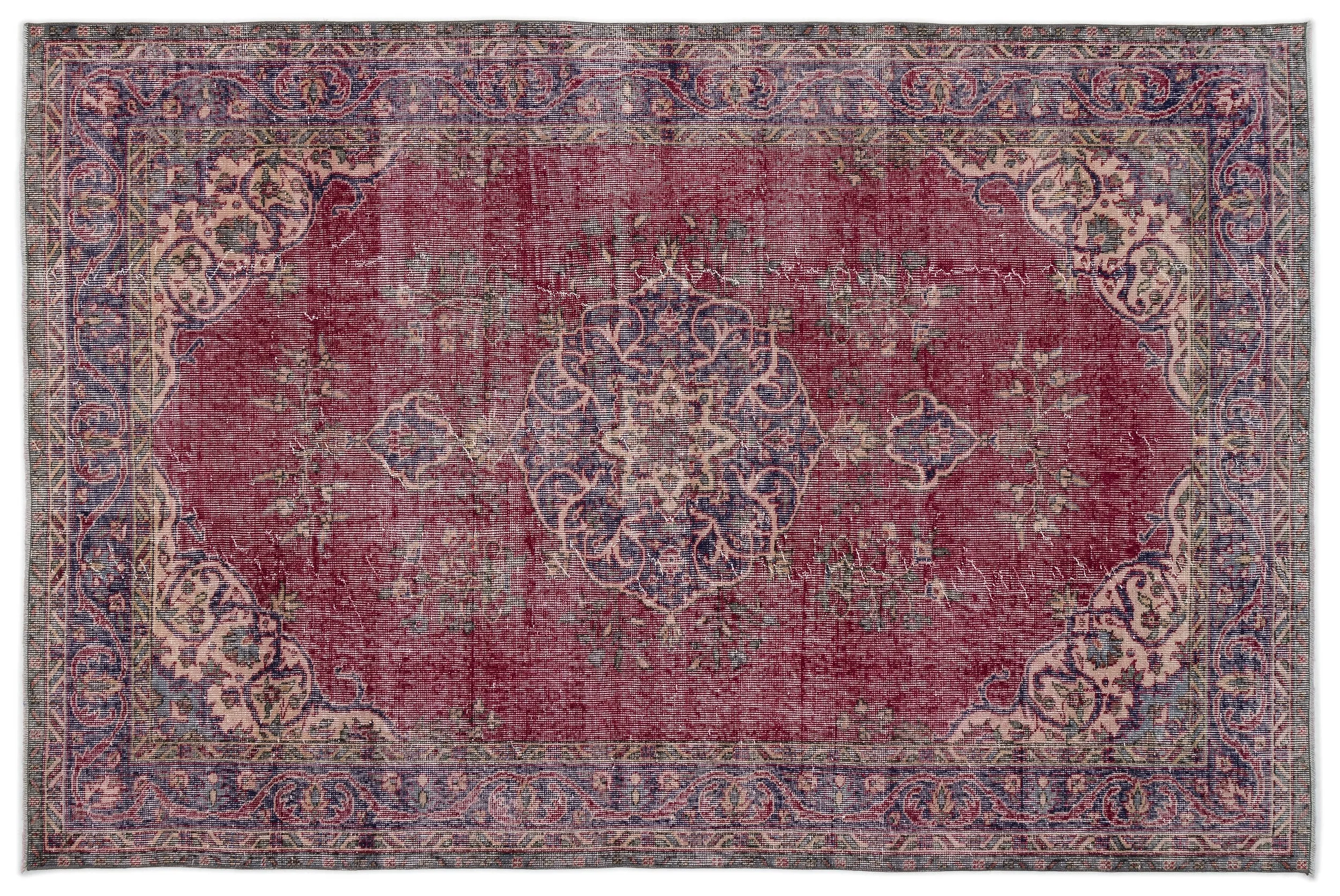 Heritage Over Dyed Vintage Rug 5'10'' x 8'10'' ft 178 x 270 cm