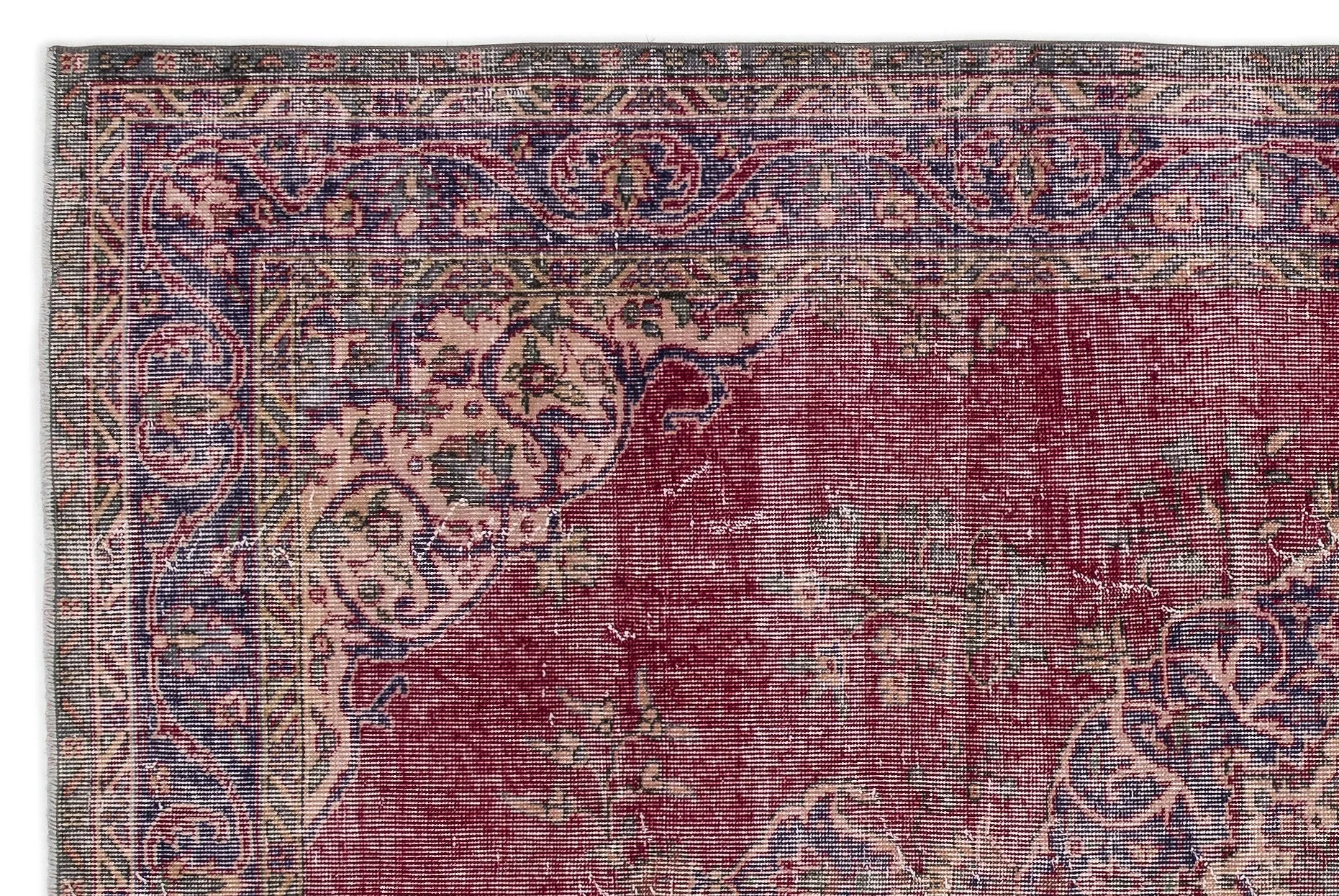 Heritage Over Dyed Vintage Rug 5'10'' x 8'10'' ft 178 x 270 cm