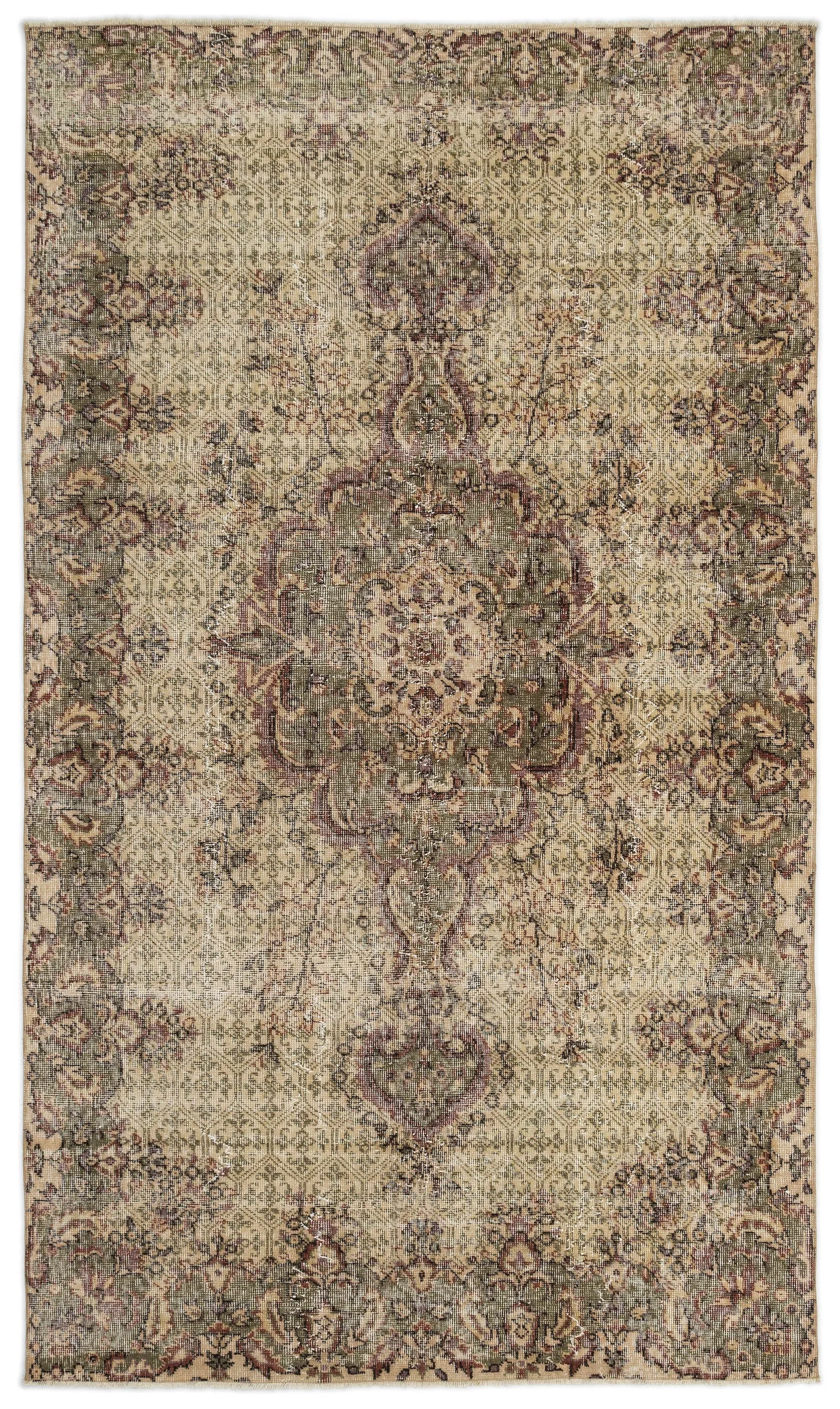 Heritage Over Dyed Vintage Rug 5'5'' x 9'2'' ft 164 x 280 cm