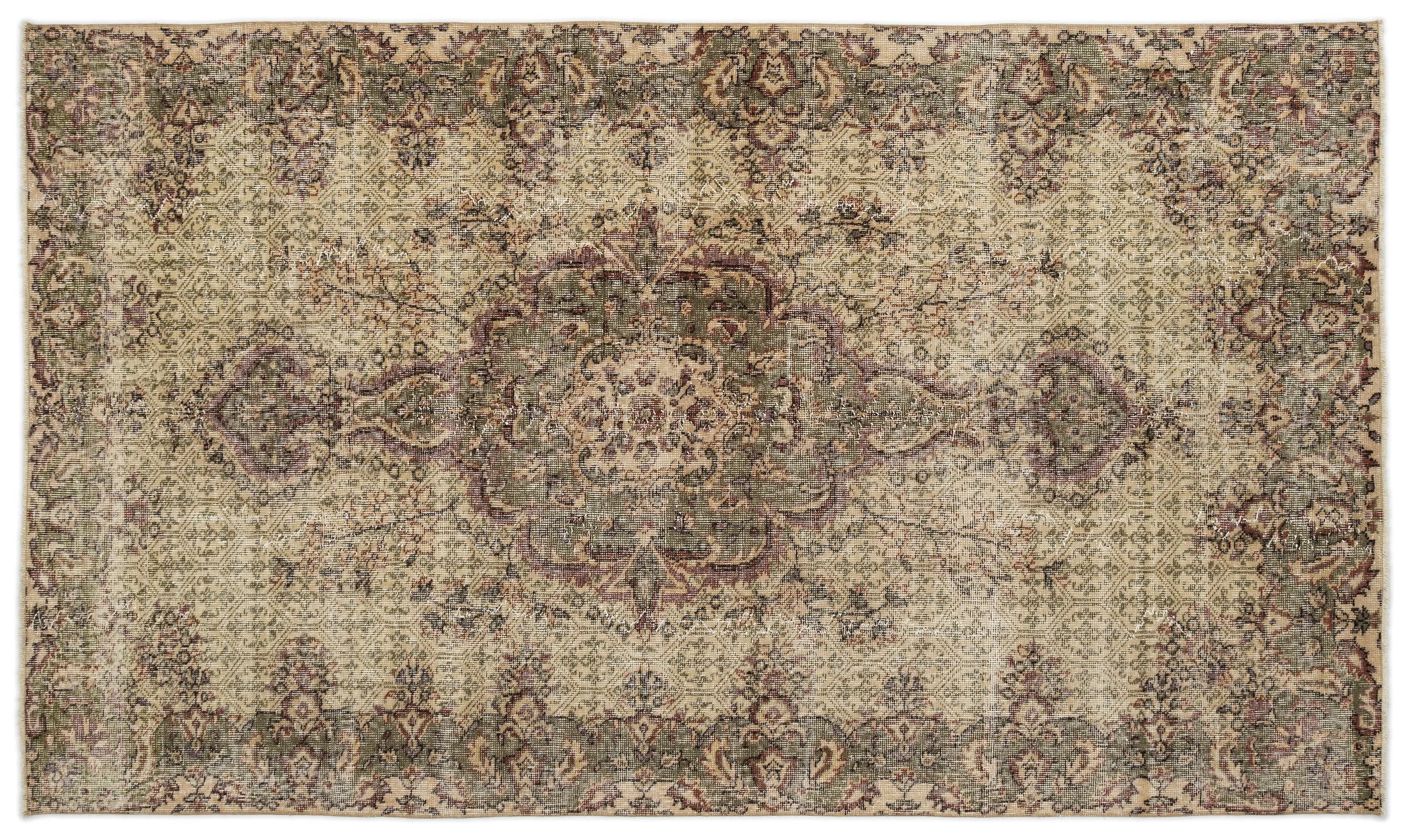 Heritage Over Dyed Vintage Rug 5'5'' x 9'2'' ft 164 x 280 cm