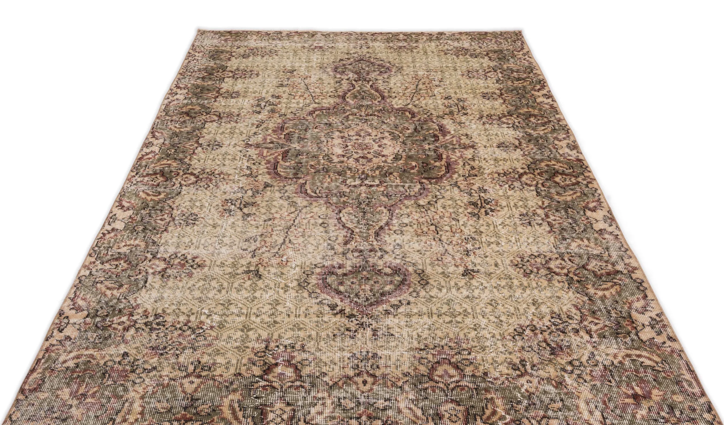 Heritage Over Dyed Vintage Rug 5'5'' x 9'2'' ft 164 x 280 cm