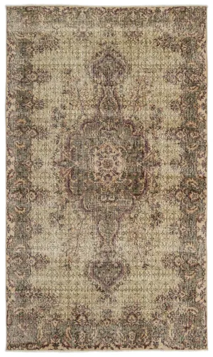 Heritage Over Dyed Vintage Rug 5'5'' x 9'2'' ft 164 x 280 cm