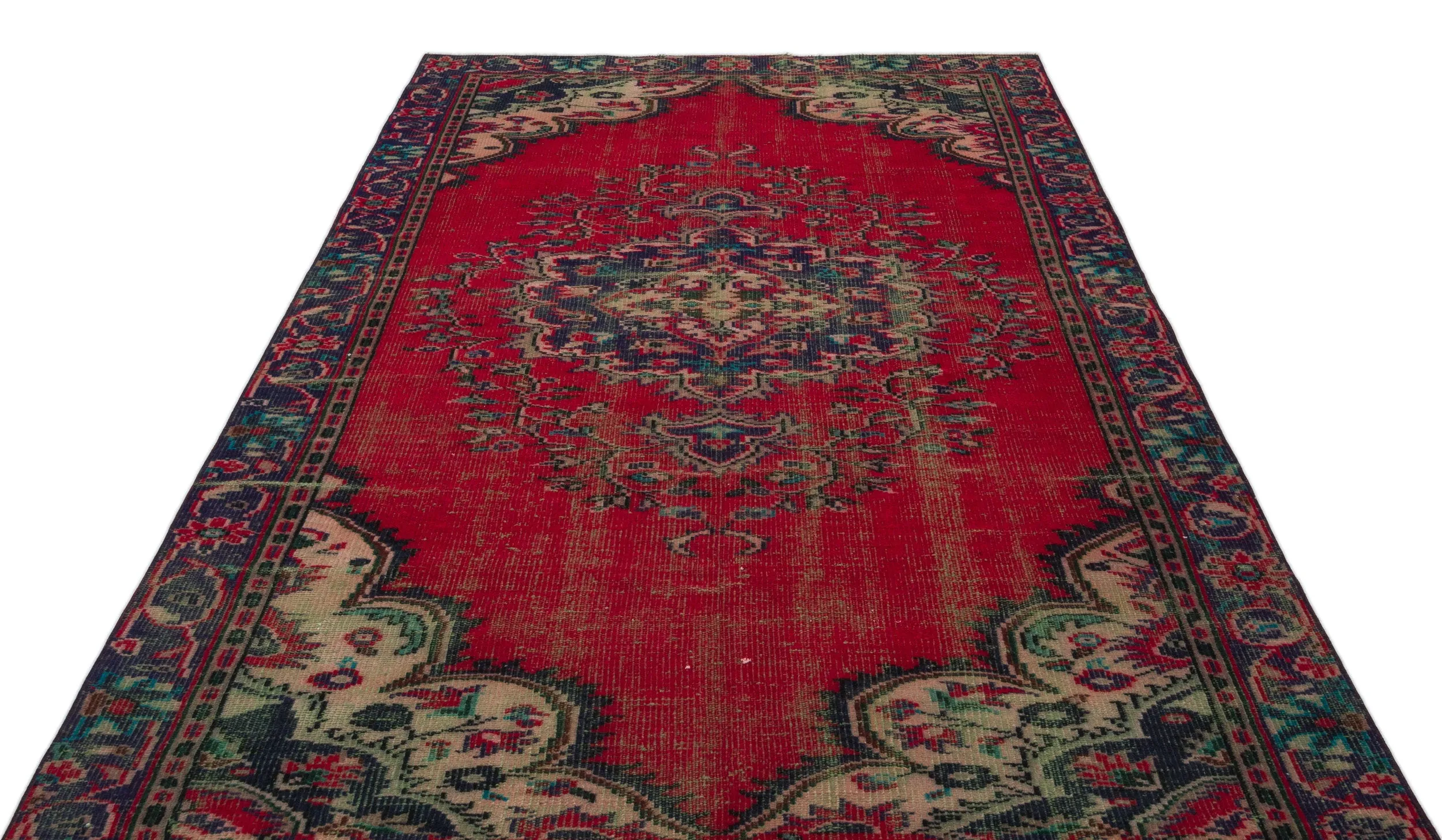 Heritage Over Dyed Vintage Rug 5'6'' x 8'2'' ft 168 x 250 cm
