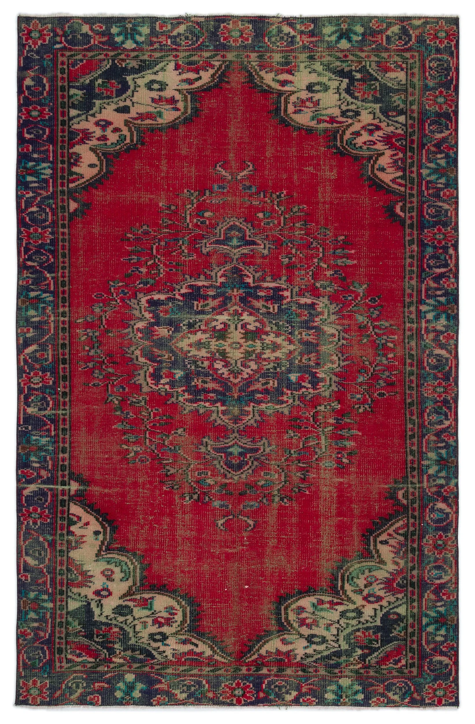 Heritage Over Dyed Vintage Rug 5'6'' x 8'2'' ft 168 x 250 cm