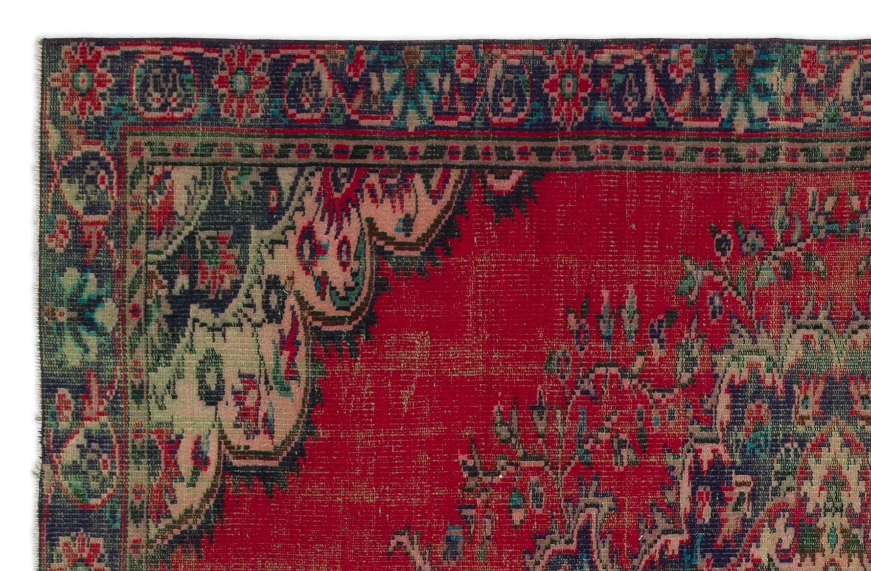 Heritage Over Dyed Vintage Rug 5'6'' x 8'2'' ft 168 x 250 cm