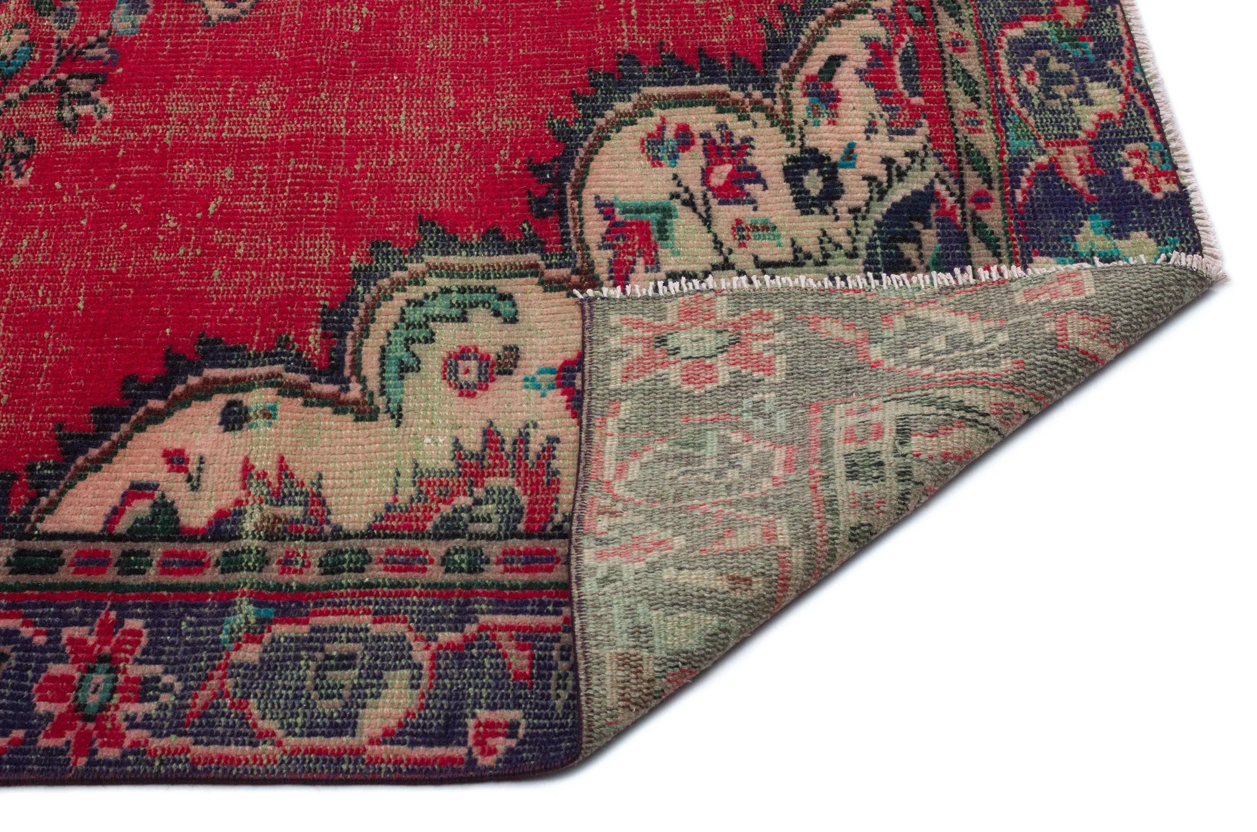 Heritage Over Dyed Vintage Rug 5'6'' x 8'2'' ft 168 x 250 cm