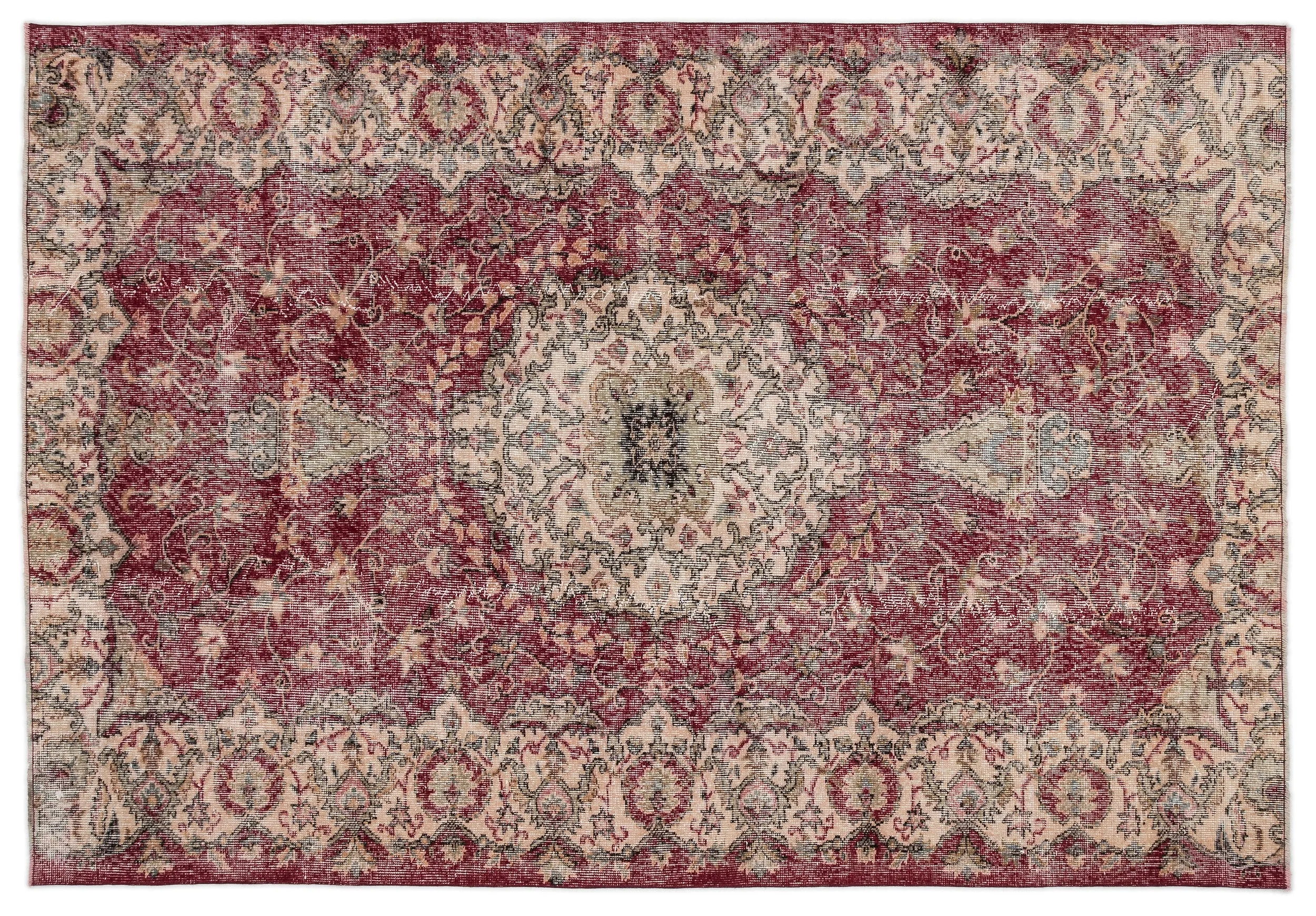 Heritage Over Dyed Vintage Rug 5'8'' x 8'4'' ft 173 x 255 cm