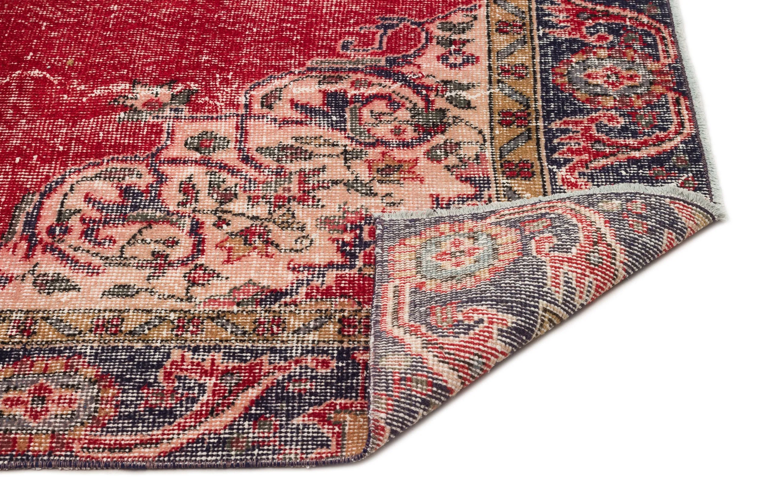 Heritage Over Dyed Vintage Rug 5'8'' x 9'5'' ft 173 x 286 cm