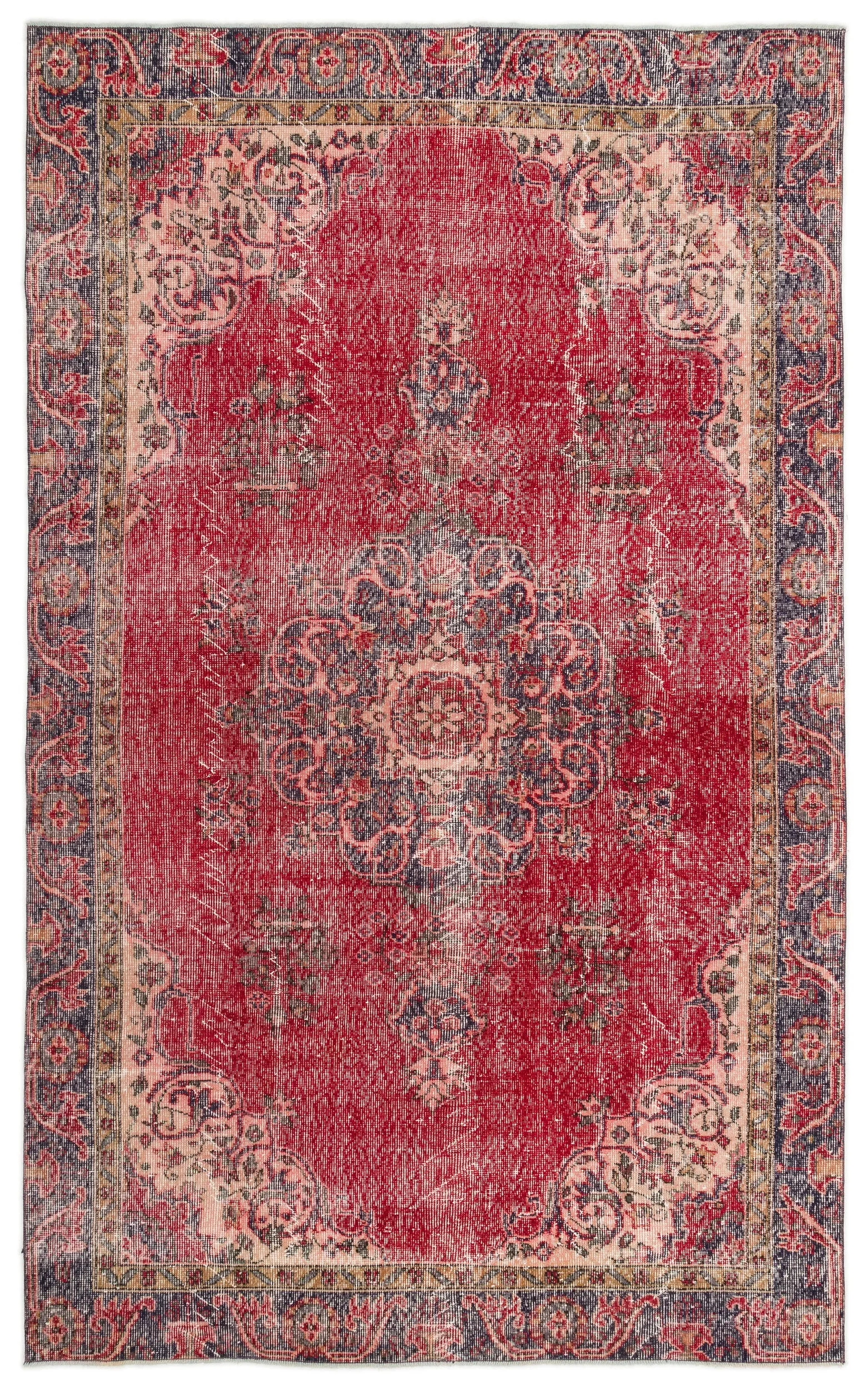 Heritage Over Dyed Vintage Rug 5'8'' x 9'5'' ft 173 x 286 cm