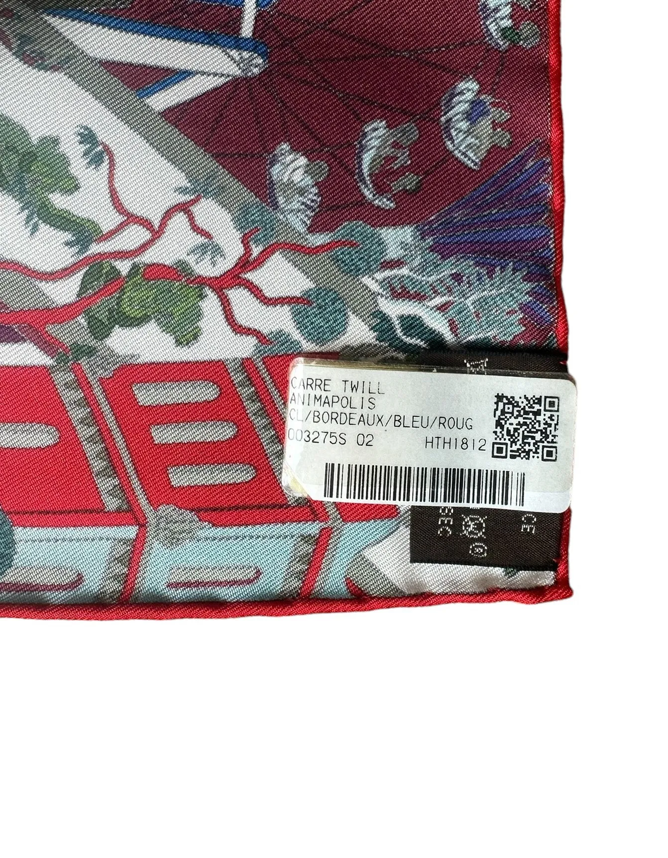 Hermes NEW Animapolis 90cm Silk Scarf