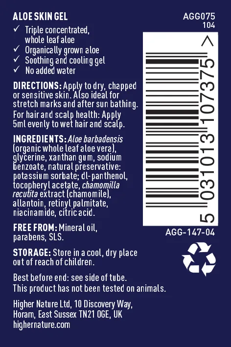 Higher Nature The Ultimate Aloe Vera Skin Gel 75ml