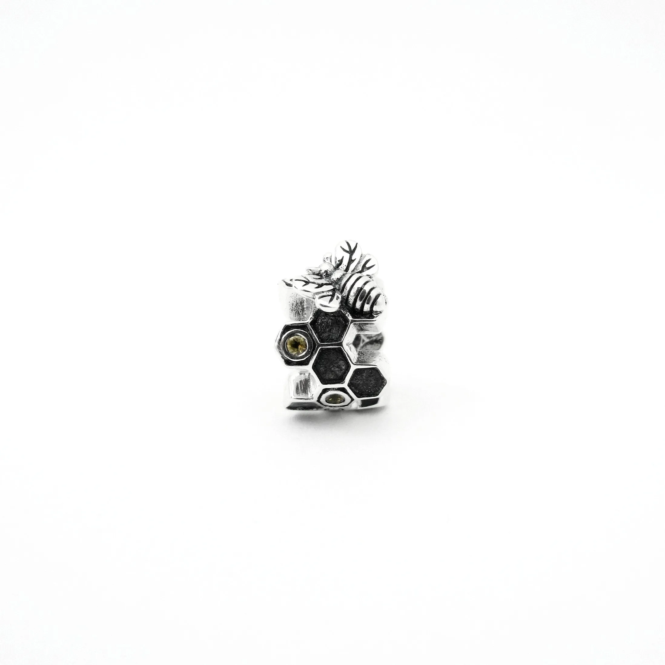 Honeycomb & Bee Couture Charm