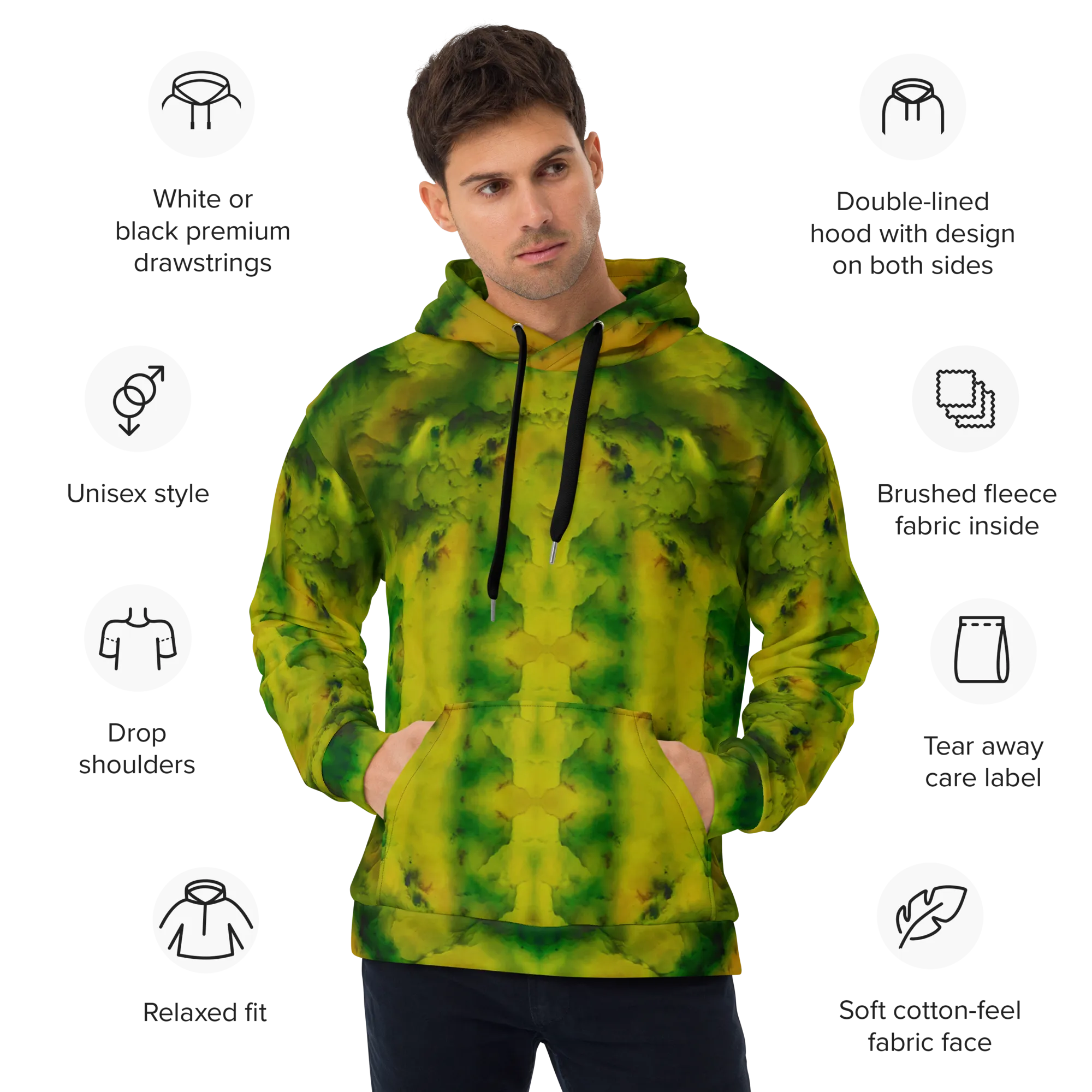 Hoodie (Unisex)(Purely Jade Light) RJSTHw2022 RJS