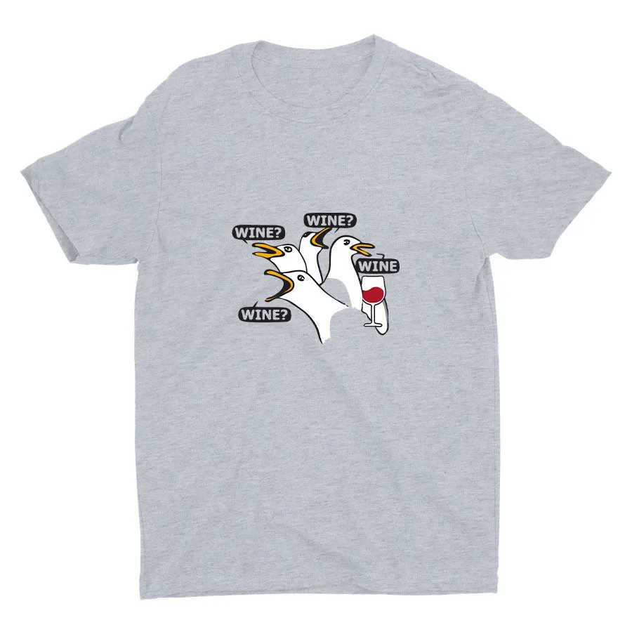 How Does Seagull Sounds Like? Cotton Tee
