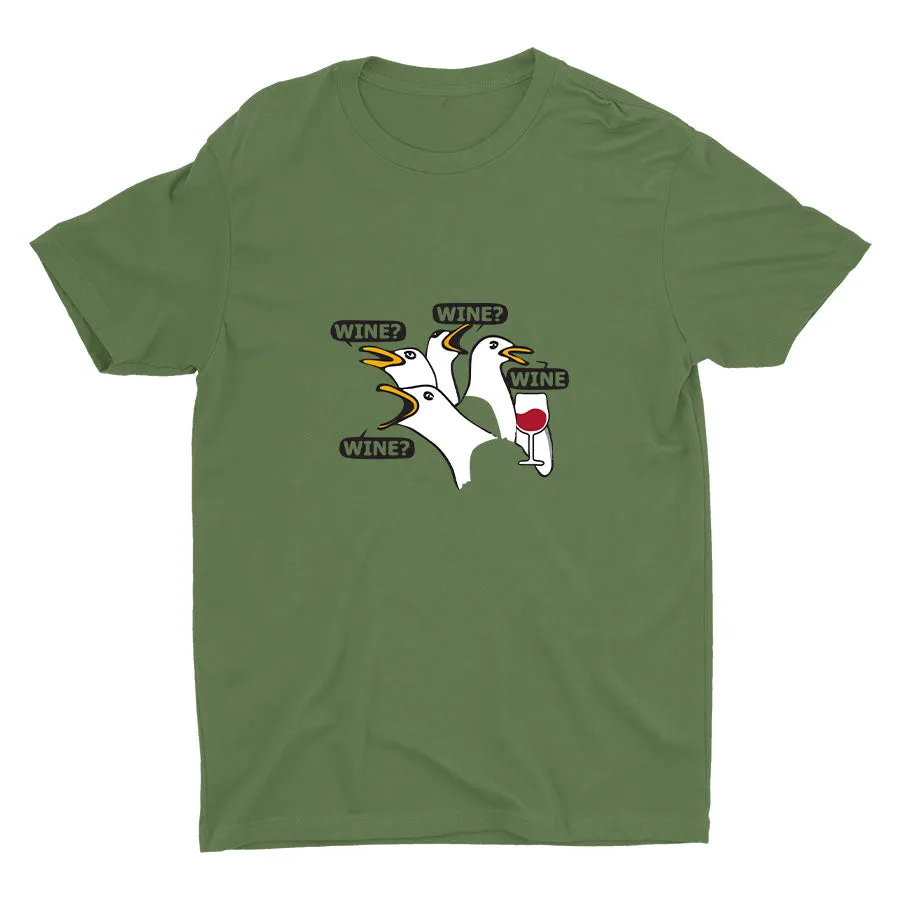 How Does Seagull Sounds Like? Cotton Tee