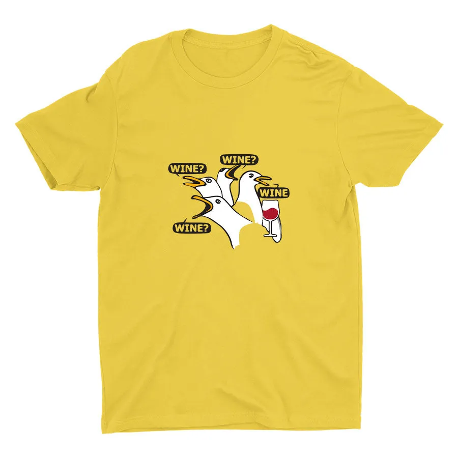 How Does Seagull Sounds Like? Cotton Tee
