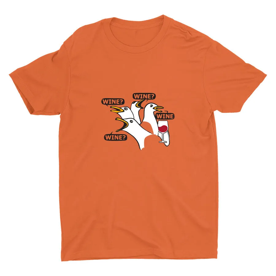 How Does Seagull Sounds Like? Cotton Tee