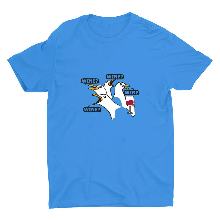 How Does Seagull Sounds Like? Cotton Tee