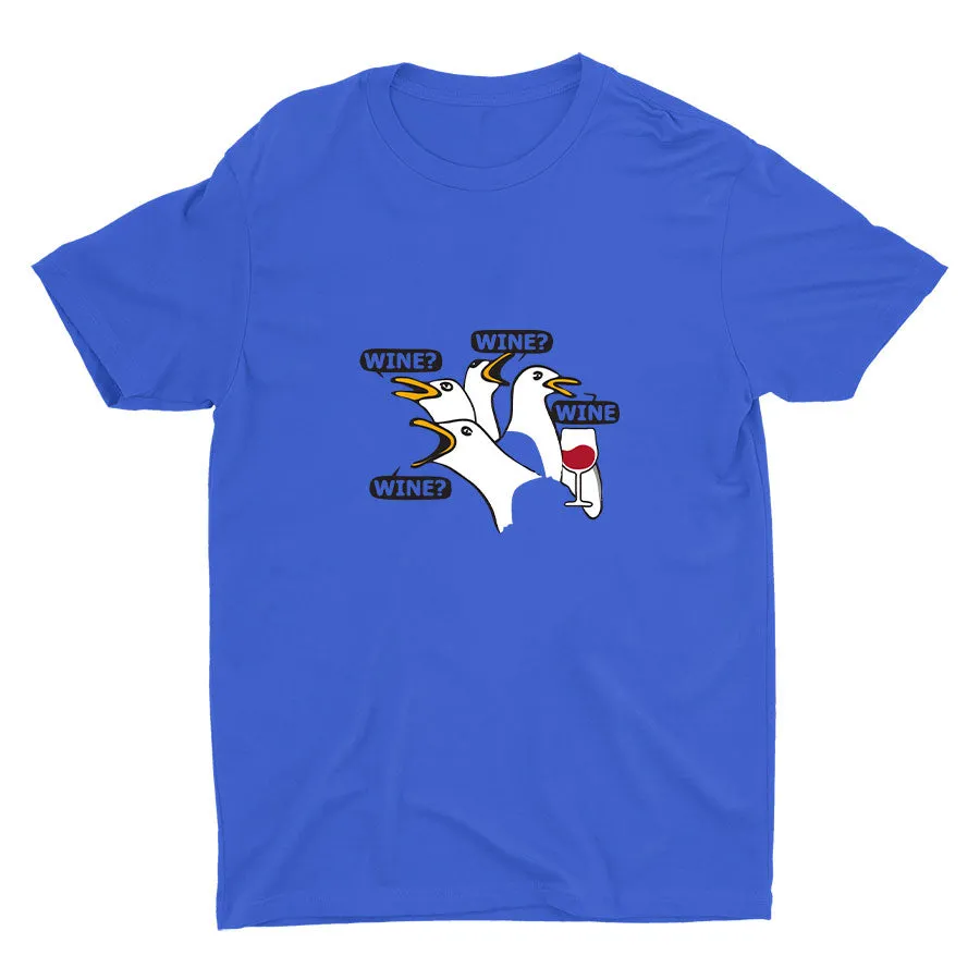 How Does Seagull Sounds Like? Cotton Tee