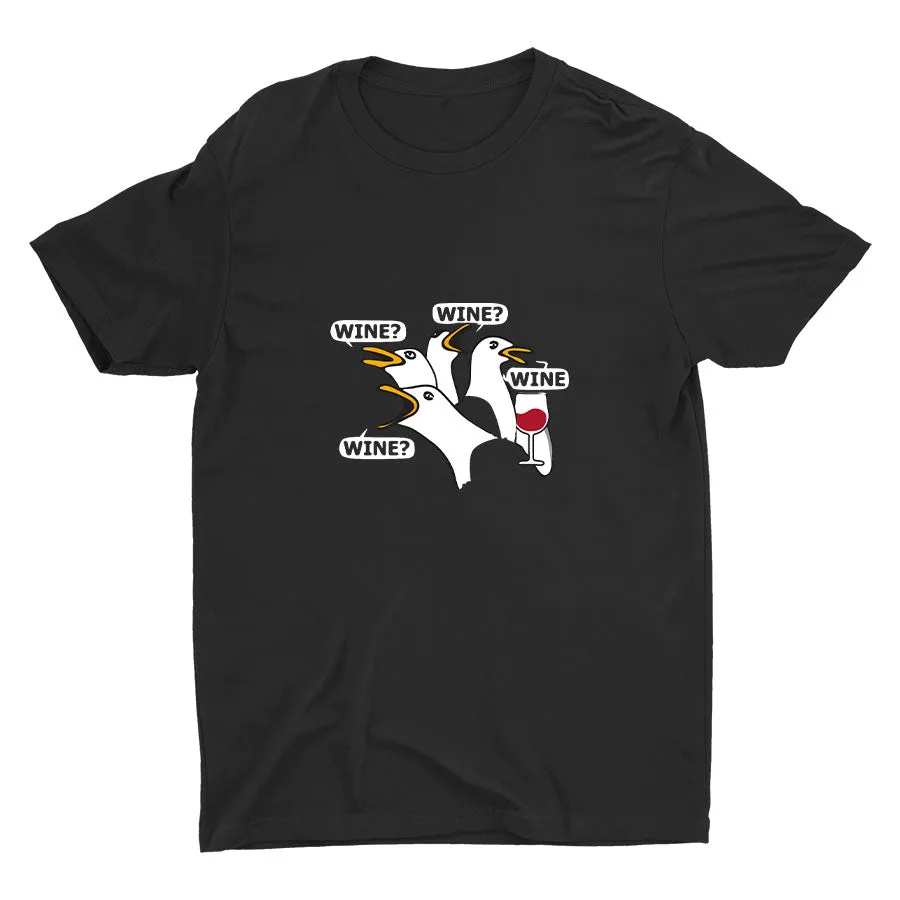 How Does Seagull Sounds Like? Cotton Tee