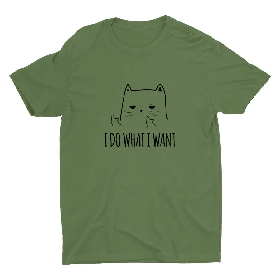 I Do Want I Want Cotton Tee