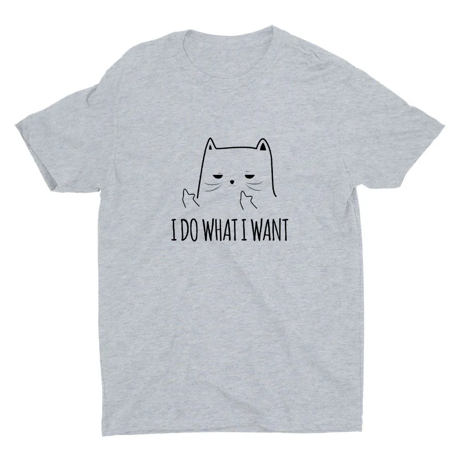 I Do Want I Want Cotton Tee