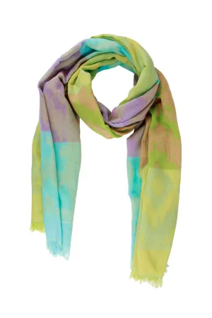 Ikat Multi Block Scarf