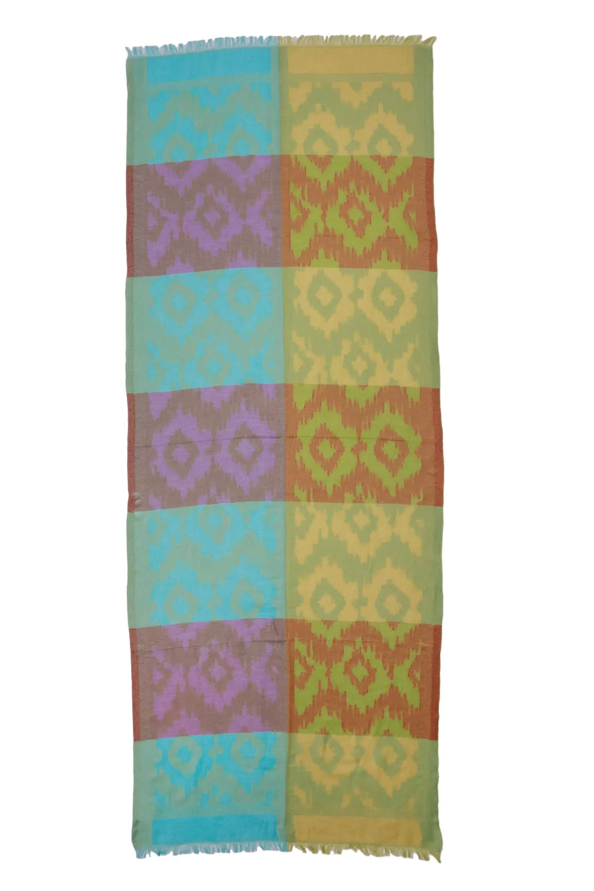 Ikat Multi Block Scarf