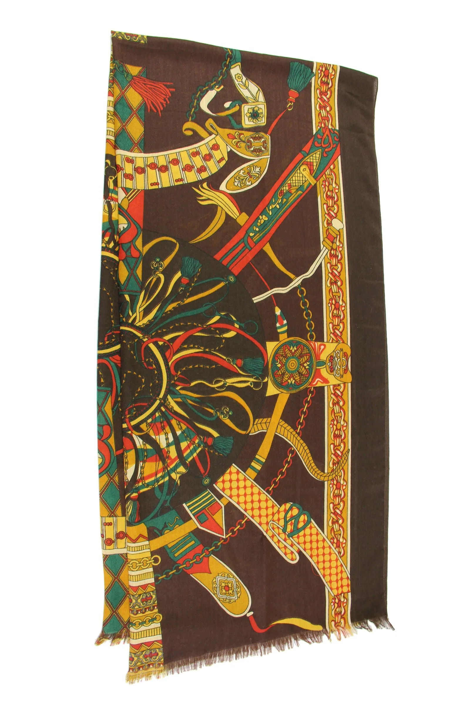 In the Wild Mixed Print Scarf