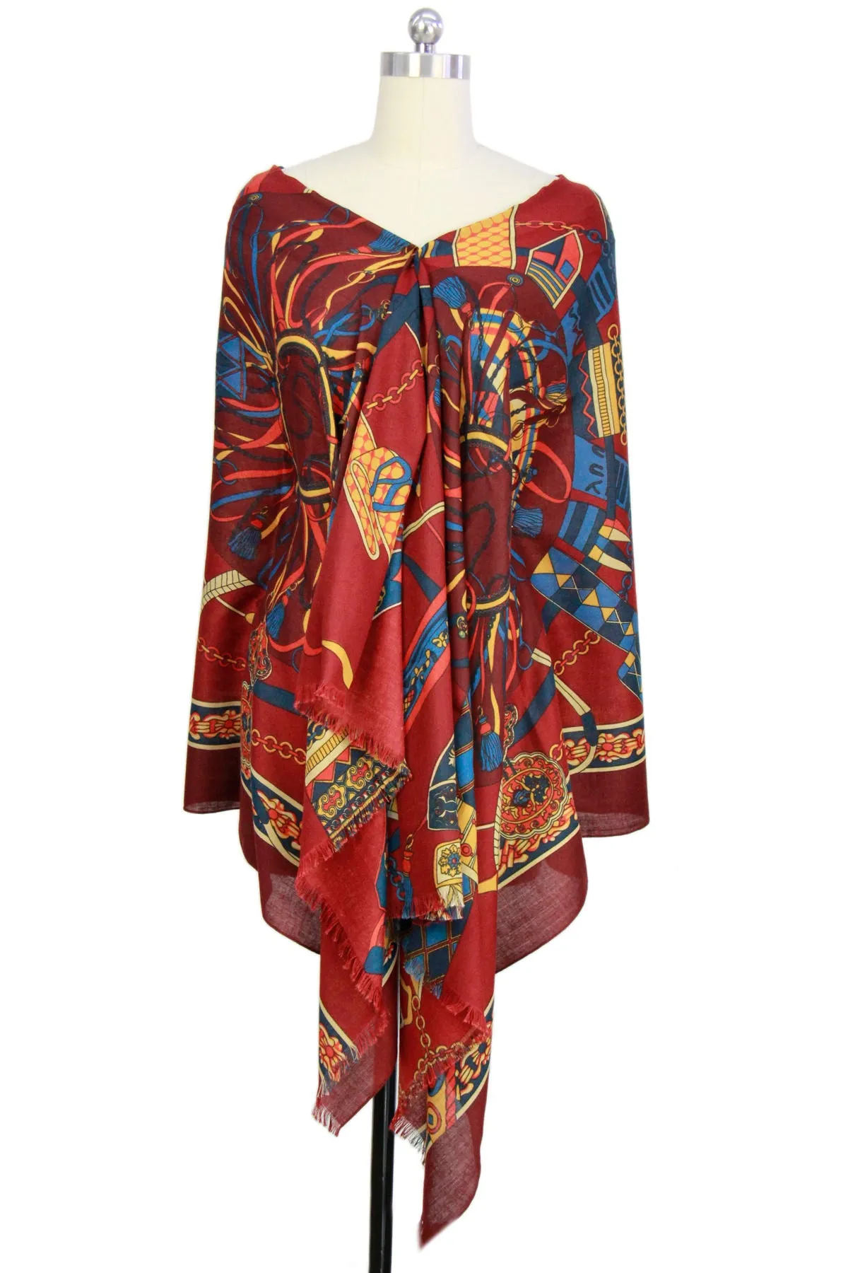 In the Wild Mixed Print Scarf