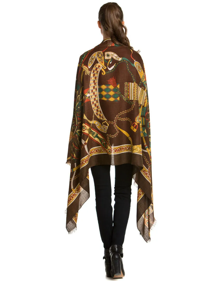 In the Wild Mixed Print Scarf