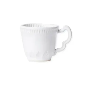 Incanto Stone White Leaf Mug