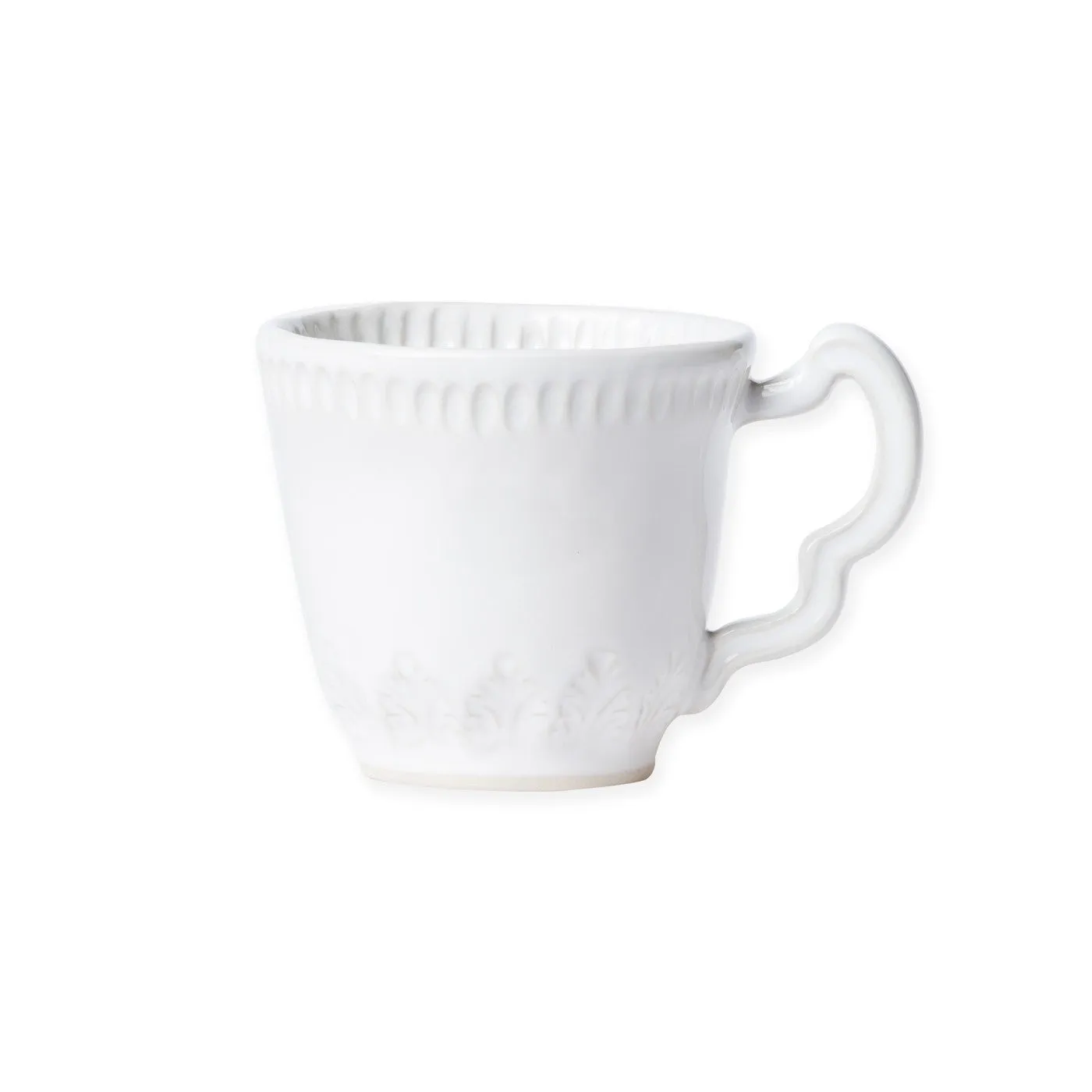Incanto Stone White Leaf Mug