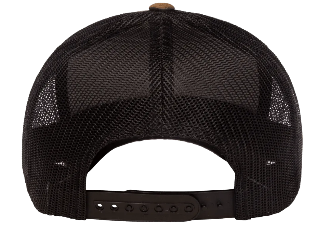 Irish Trucker Cap Essence Clover Camo