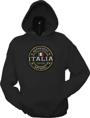 Italy Hoodie Benchmark Black