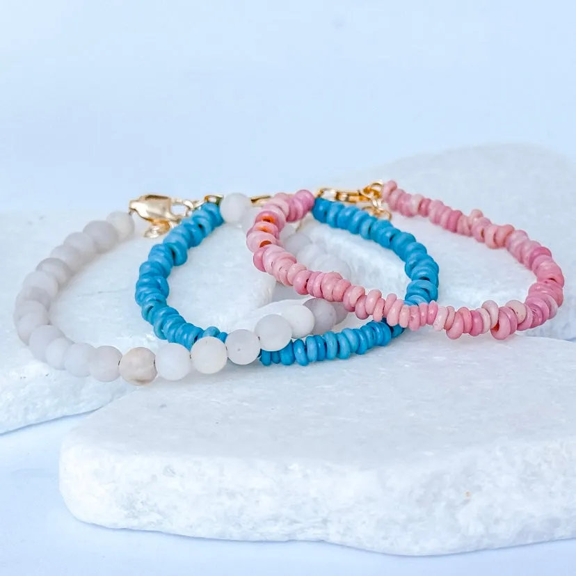 It's a Beachy Christmas Bracelet Set - Set of 3 or Each - Unisex Options