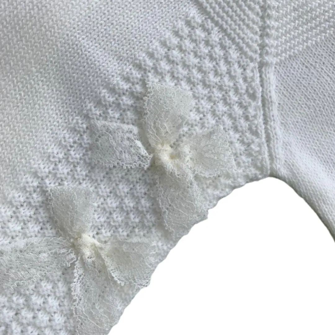 Ivory Knitted 3 Piece Set
