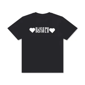 Jeeper Girl Heart Grill Short or Long Sleeve Made to Order