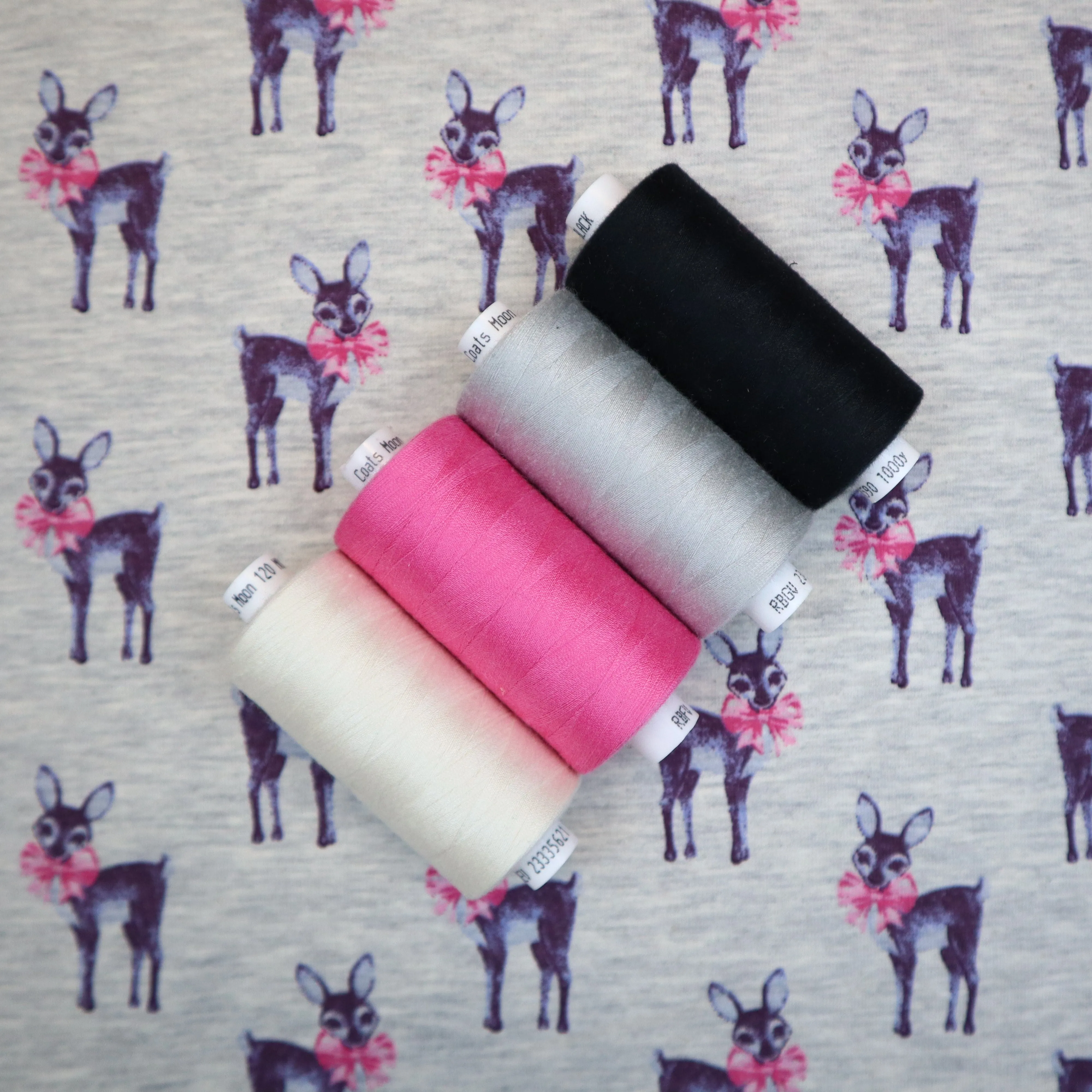 Jersey in Darling Deer Print