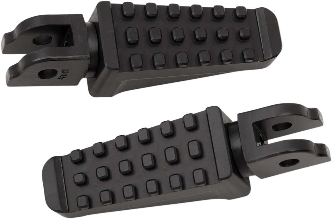 Joker Machine 09-860-6B Road Racing Driver Footpegs - Black Anodized