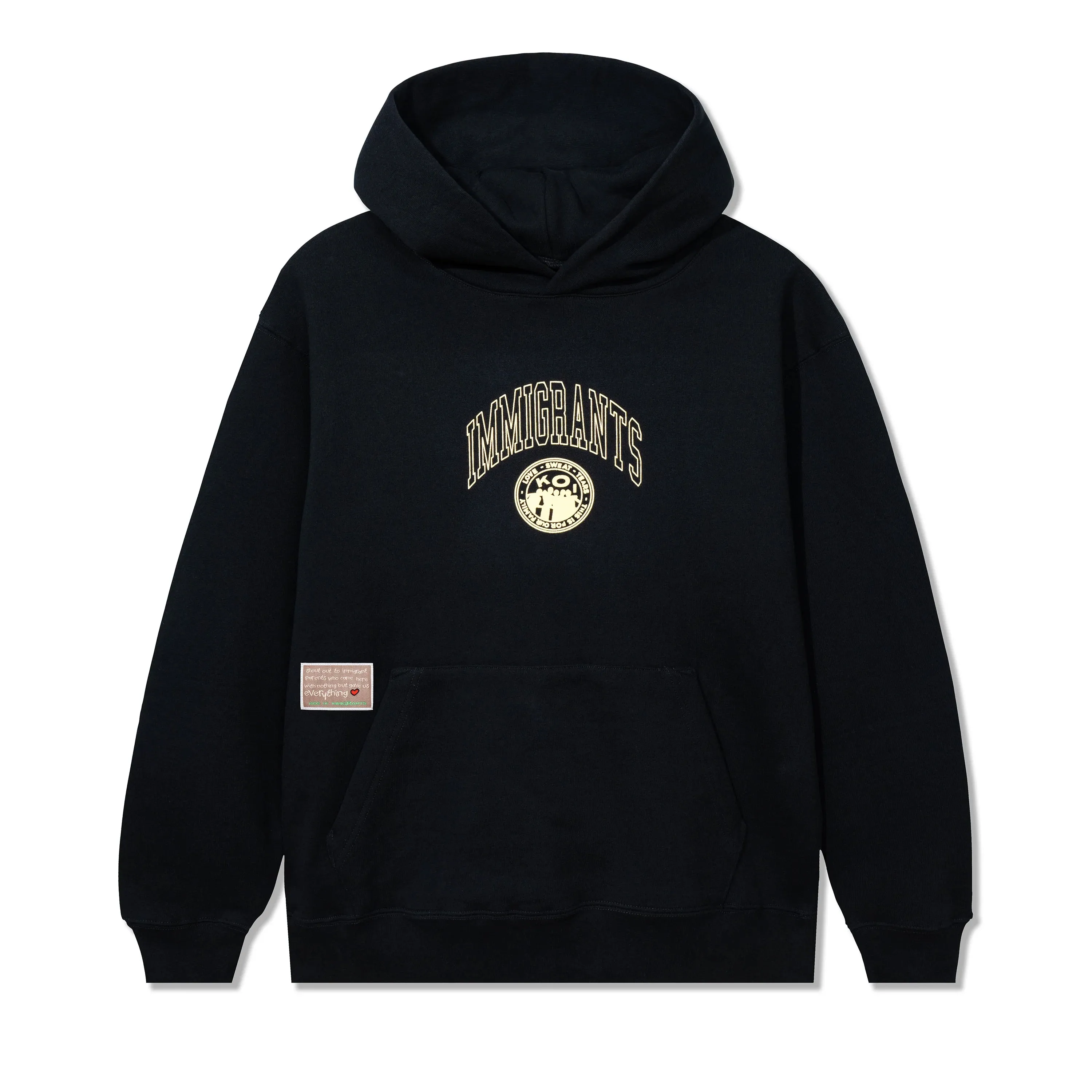 Kids Of Immigrants This Is For Our Family Hoodie 'Black'