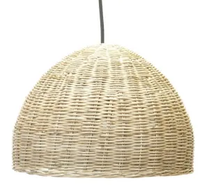 Lampe suspendu rotin
