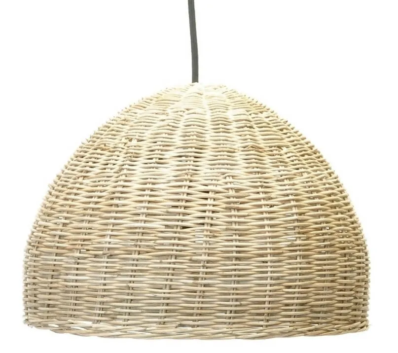 Lampe suspendu rotin