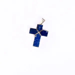 Lapis Lazuli Eluney Pendant | Artisan Design | Inspired by the Andes