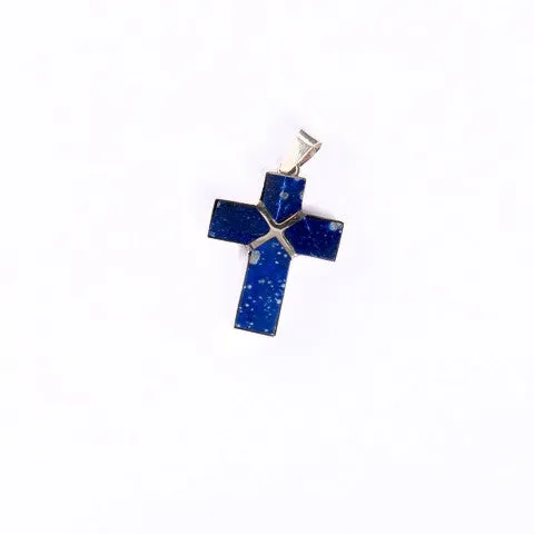 Lapis Lazuli Eluney Pendant | Artisan Design | Inspired by the Andes