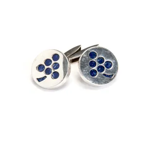 Lapis Lazuli Tayka Cuff Links | Artisan Handcrafted Jewelry | Crafted in Chile