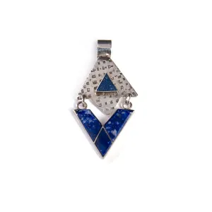 Lapis Lazuli Yuriana Pendant | Handcrafted Jewelry | Made in the Andes