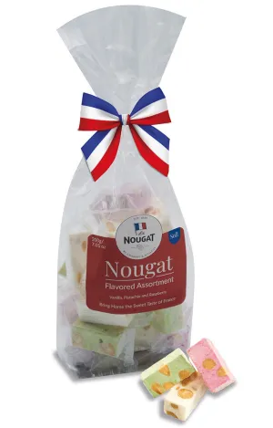 Le Nougat Soft Nougat Assortment (Vanilla, Raspberry, Pistachio)