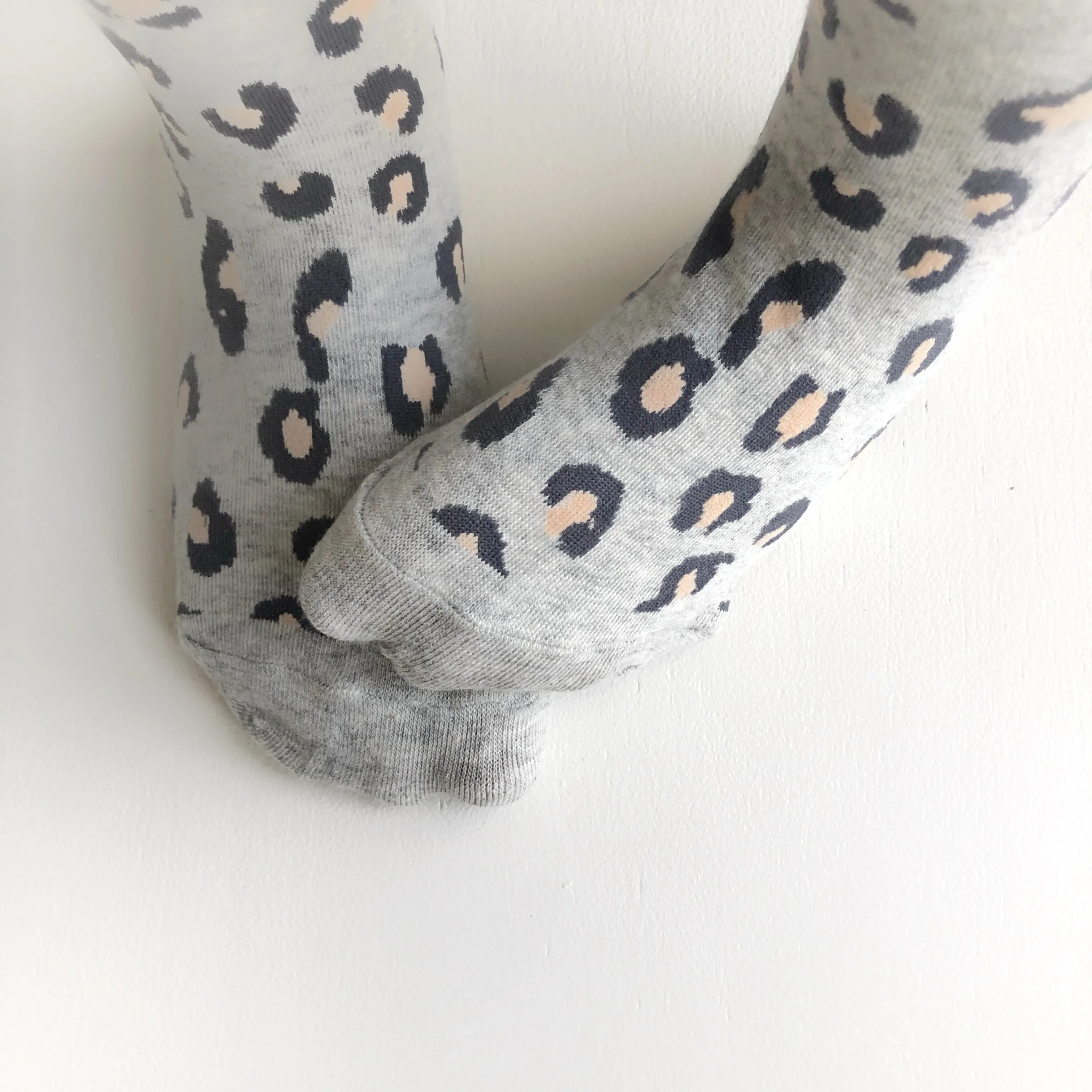 Leopard Print Tights